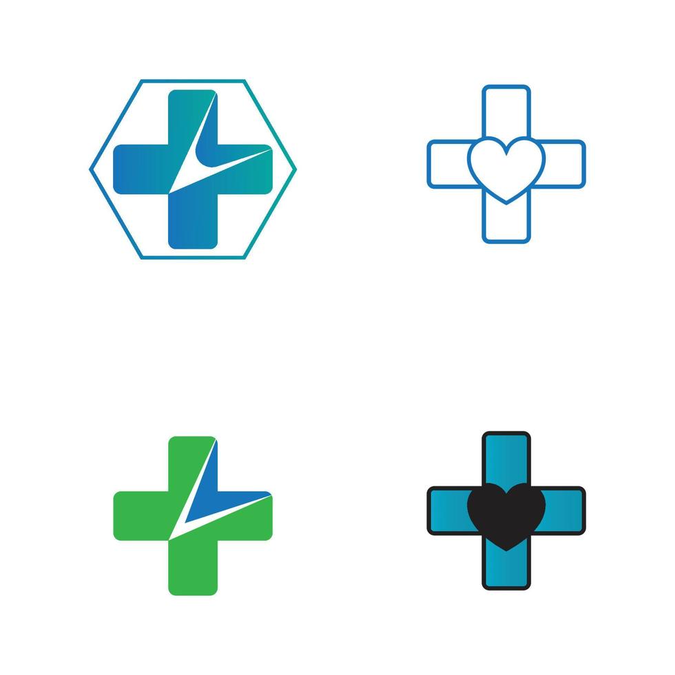 vector de plantilla de logotipo médico de salud