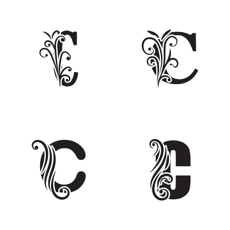 Letter C Logo Template vector icon design