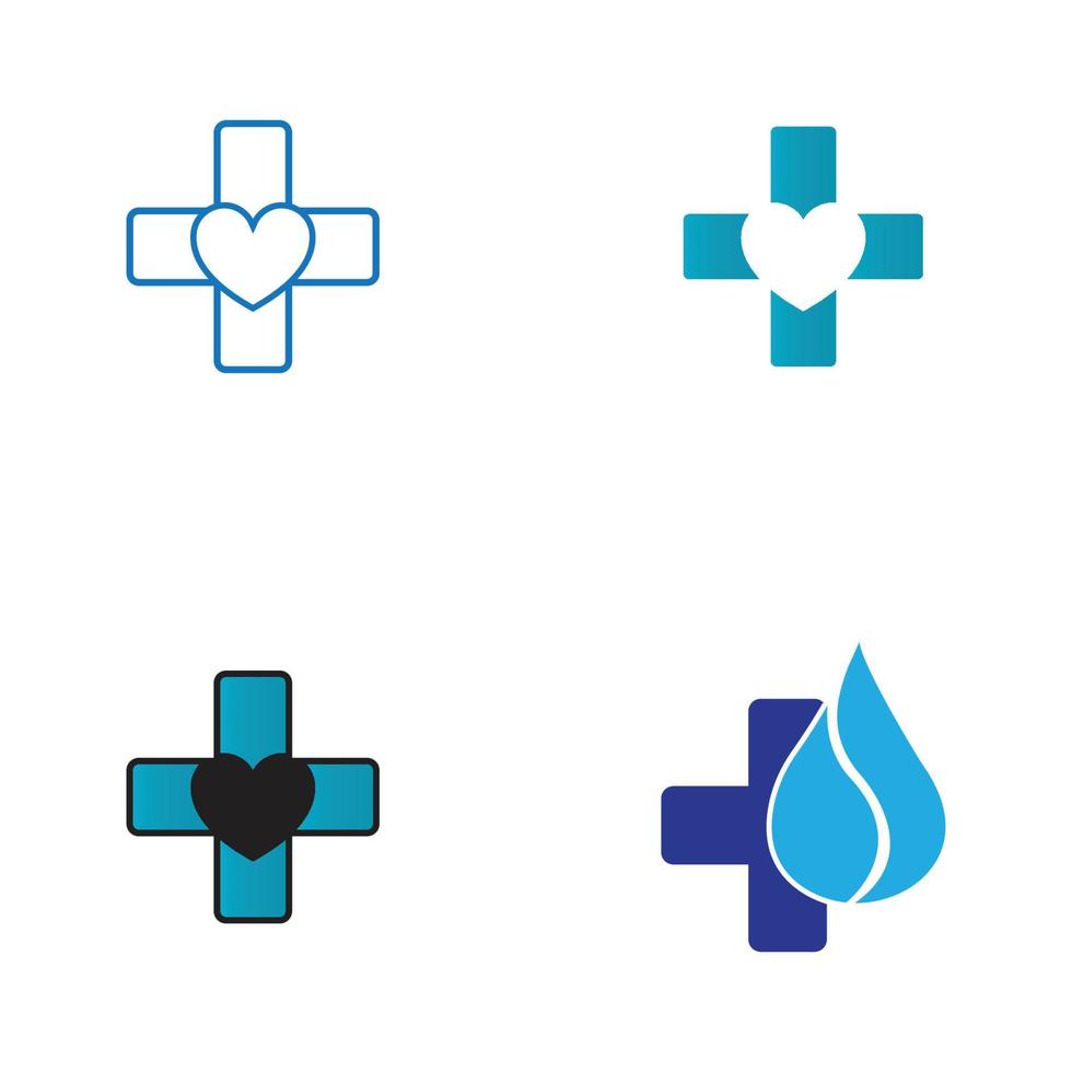 vector de plantilla de logotipo médico de salud