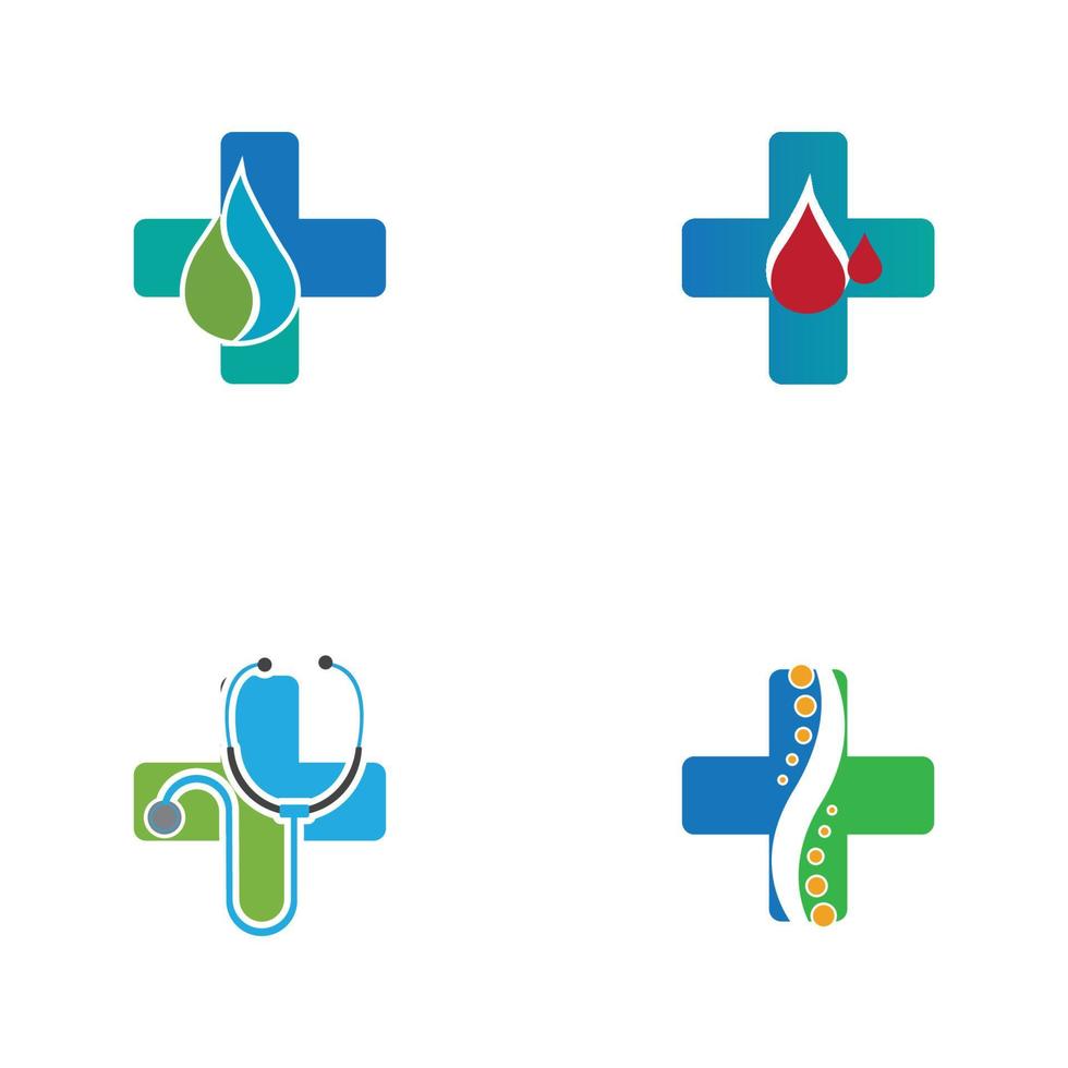 vector de plantilla de logotipo médico de salud