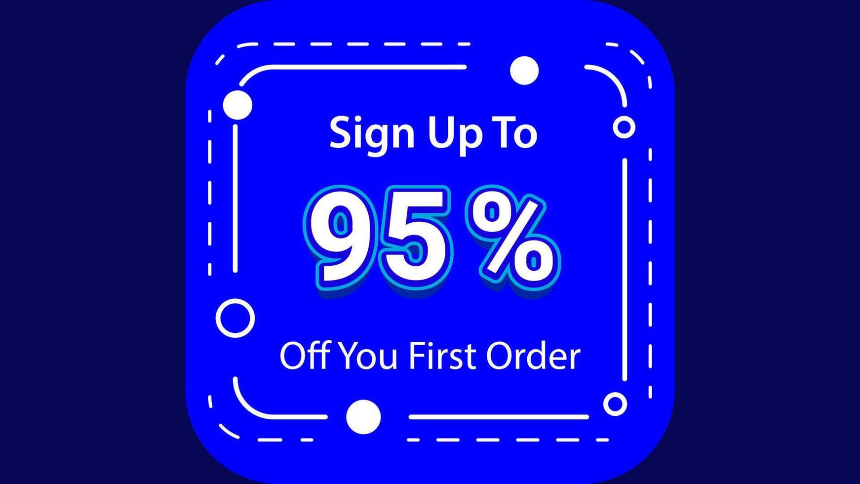 Sign up to 95 percent off your first order Sale promotion ...