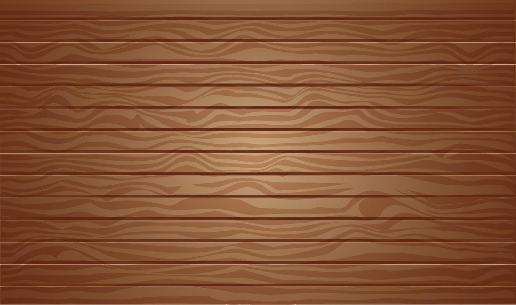 Brown wood texture background with 3d vector illustration top view