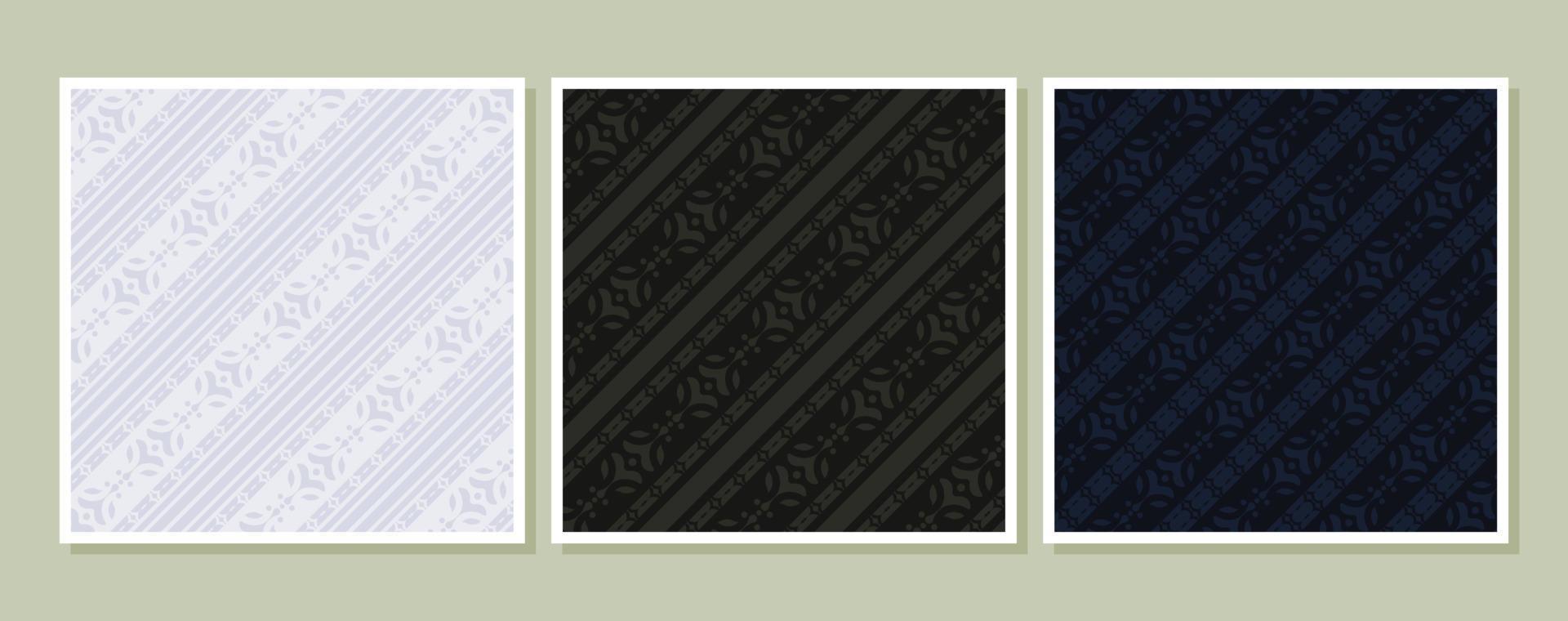 Collection of seamless ornamental ethnic patterns vector