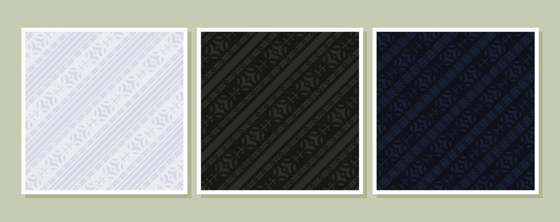 Collection of seamless ornamental ethnic patterns vector