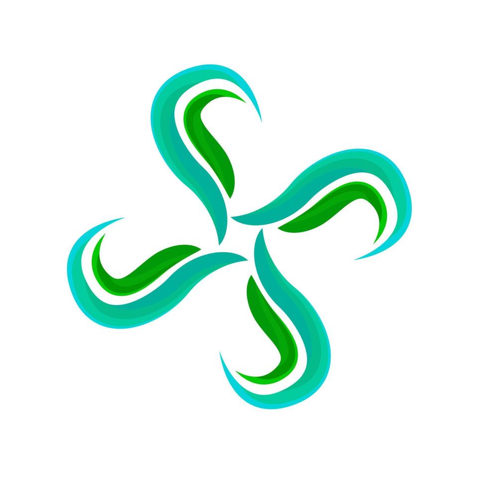 icono de logotipo abstracto para empresa elegante vector