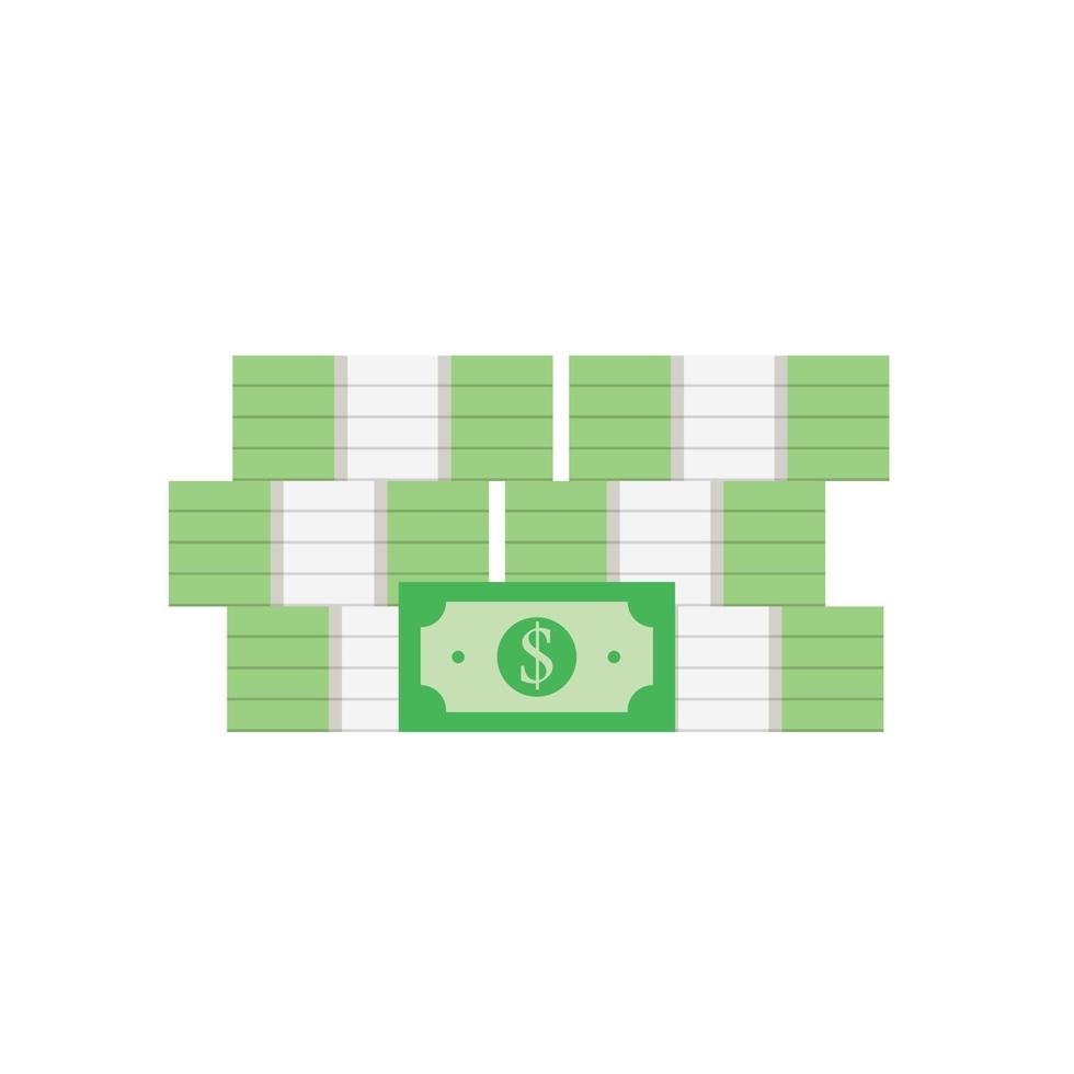 money logo icon vector illustration for investment sign