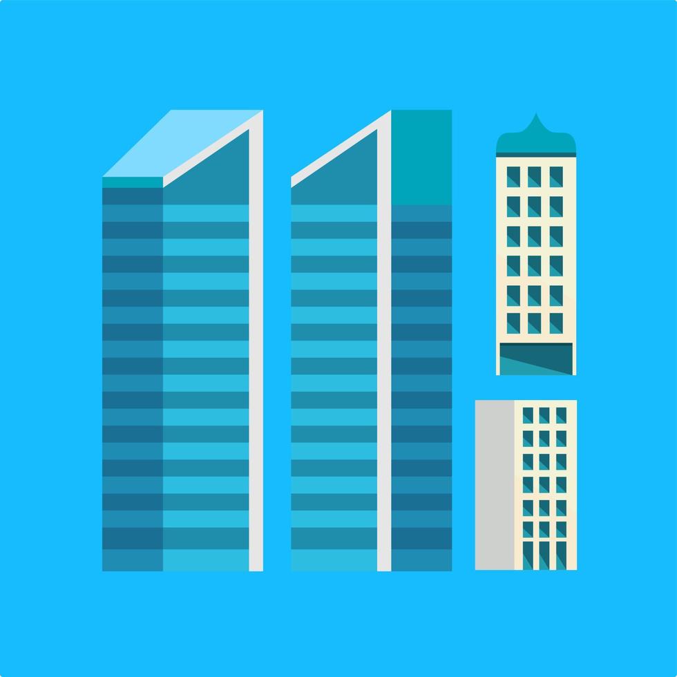 building city element vector illustration