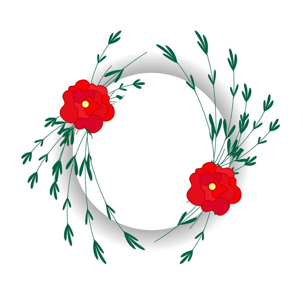 flower ornament vector illustration