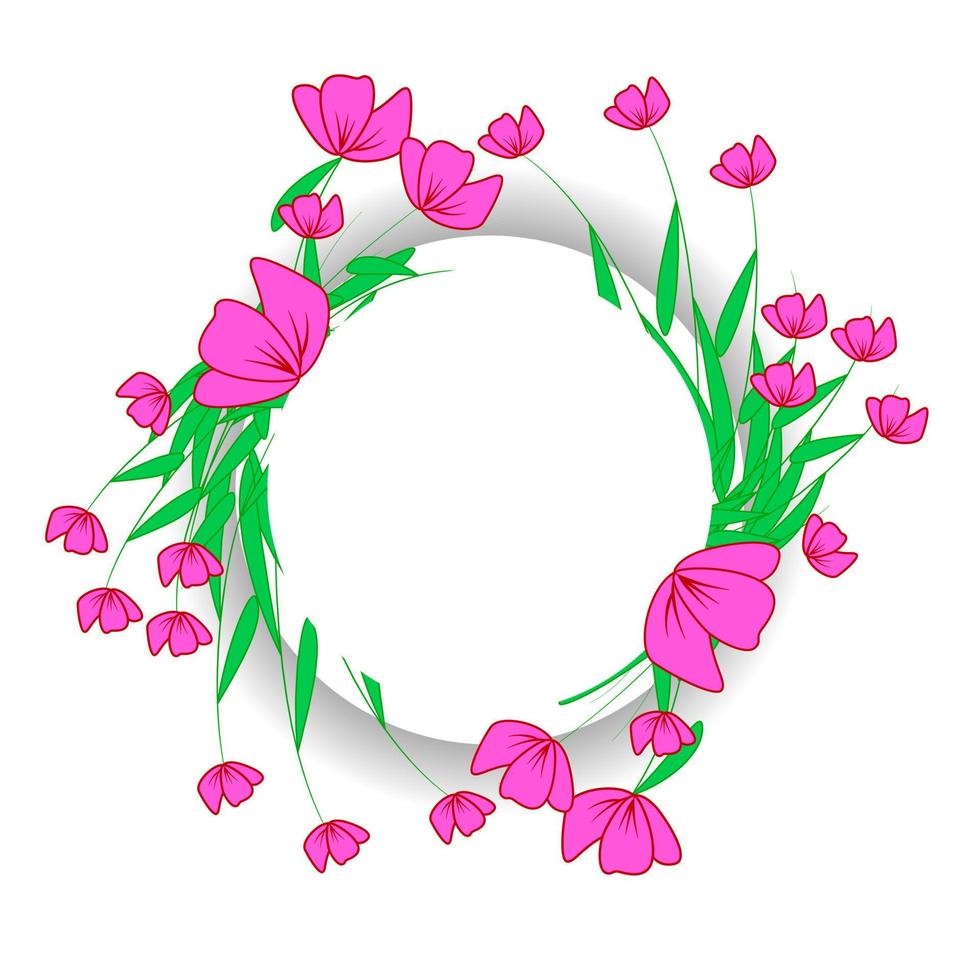 flower ornament vector illustration