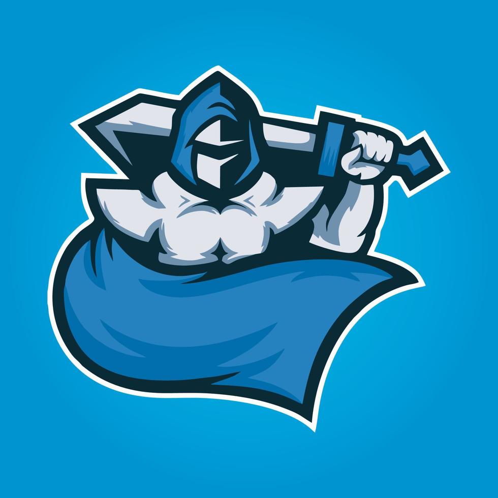 gamer mascot logo design vector, gamer illustration for sport team. modern illustrator concept style for badge vector