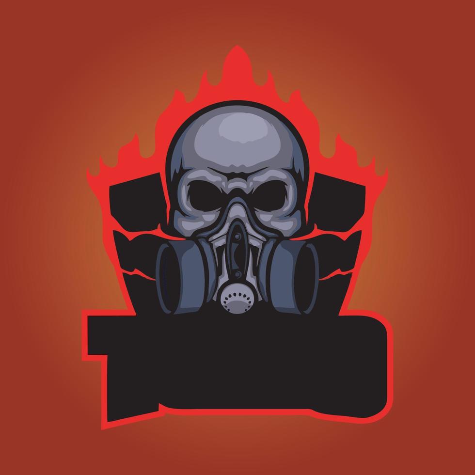 gamer mascot logo design vector, gamer illustration for sport team. modern illustrator concept style for badge vector