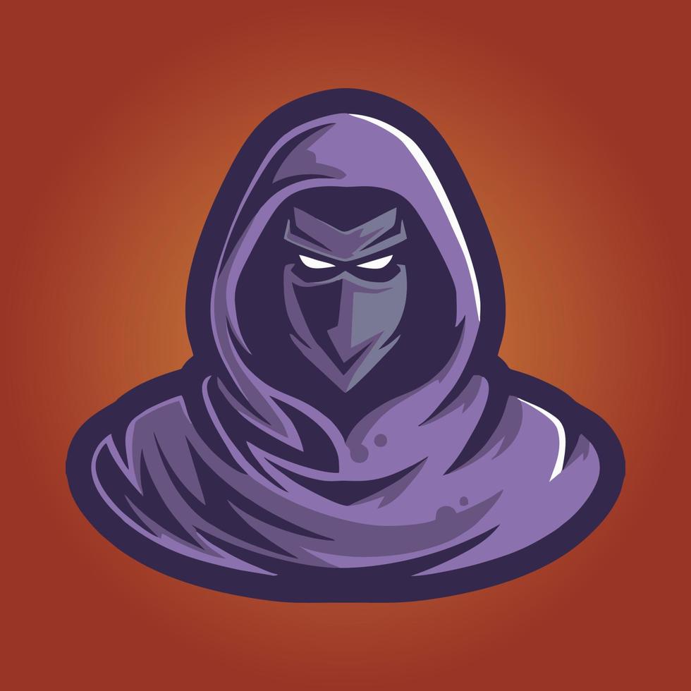 gamer mascot logo design vector, gamer illustration for sport team. modern illustrator concept style for badge vector