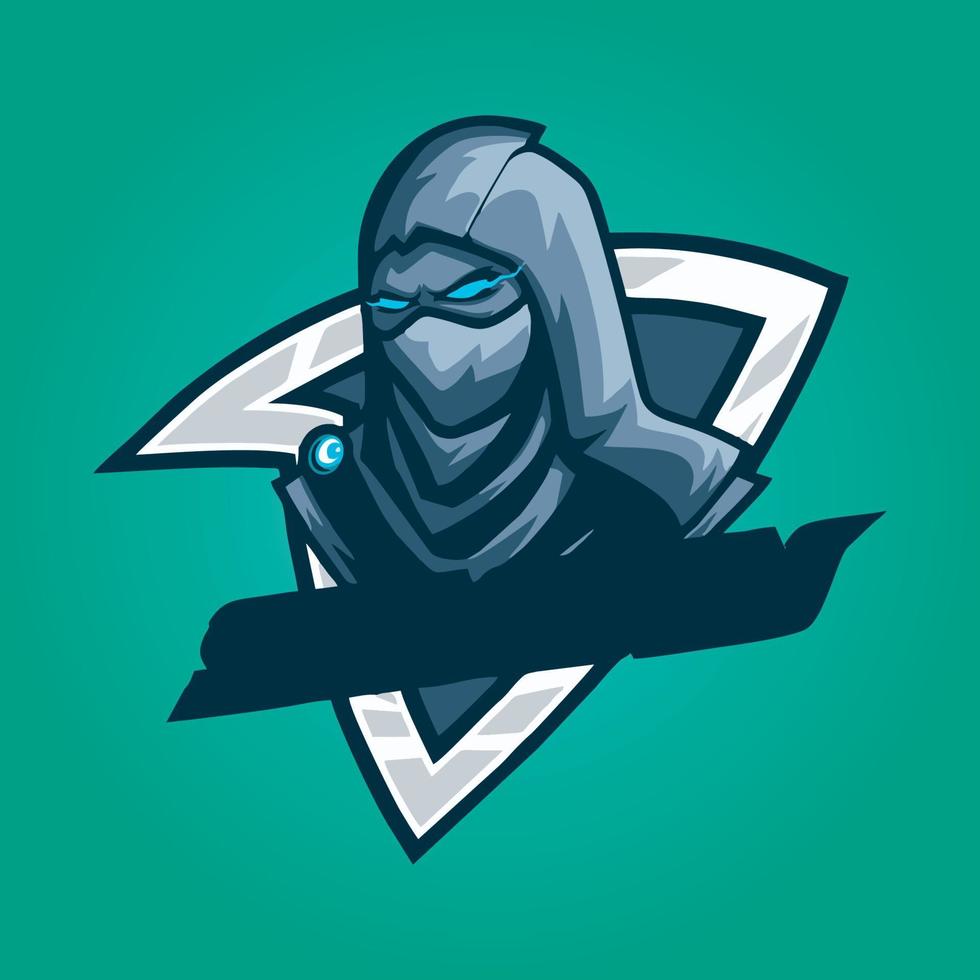 Premium Vector, Gamer mascot logo, gaming badge