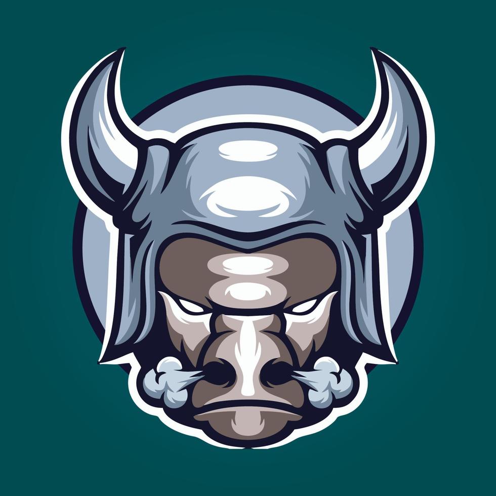 vector de diseño de logotipo de mascota de jugador, ilustración de jugador para equipo deportivo. estilo moderno del concepto del ilustrador para la insignia