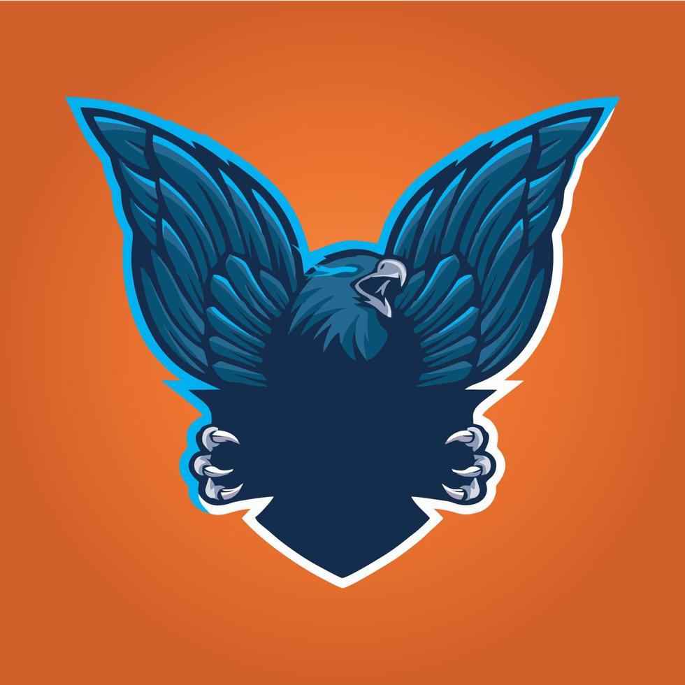 gamer mascot logo design vector, gamer illustration for sport team. modern illustrator concept style for badge vector