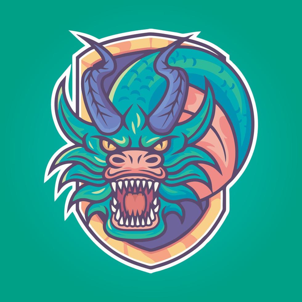 gamer mascot logo design vector, gamer illustration for sport team. modern illustrator concept style for badge vector