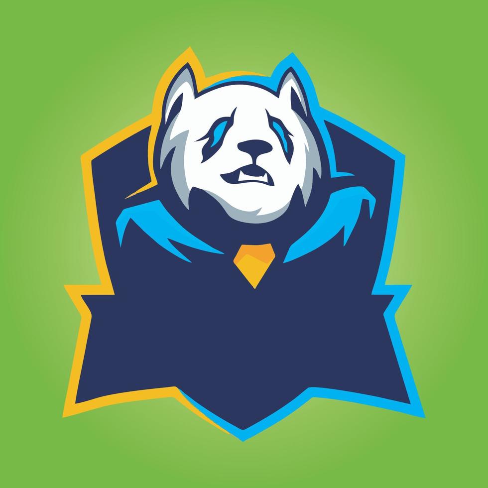 vector de diseño de logotipo de mascota de jugador, ilustración de jugador para equipo deportivo. estilo moderno del concepto del ilustrador para la insignia