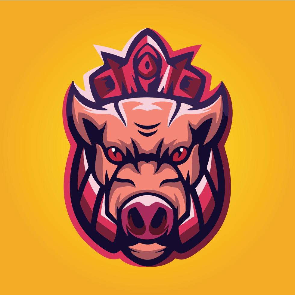 gamer mascot logo design vector, gamer illustration for sport team. modern illustrator concept style for badge vector