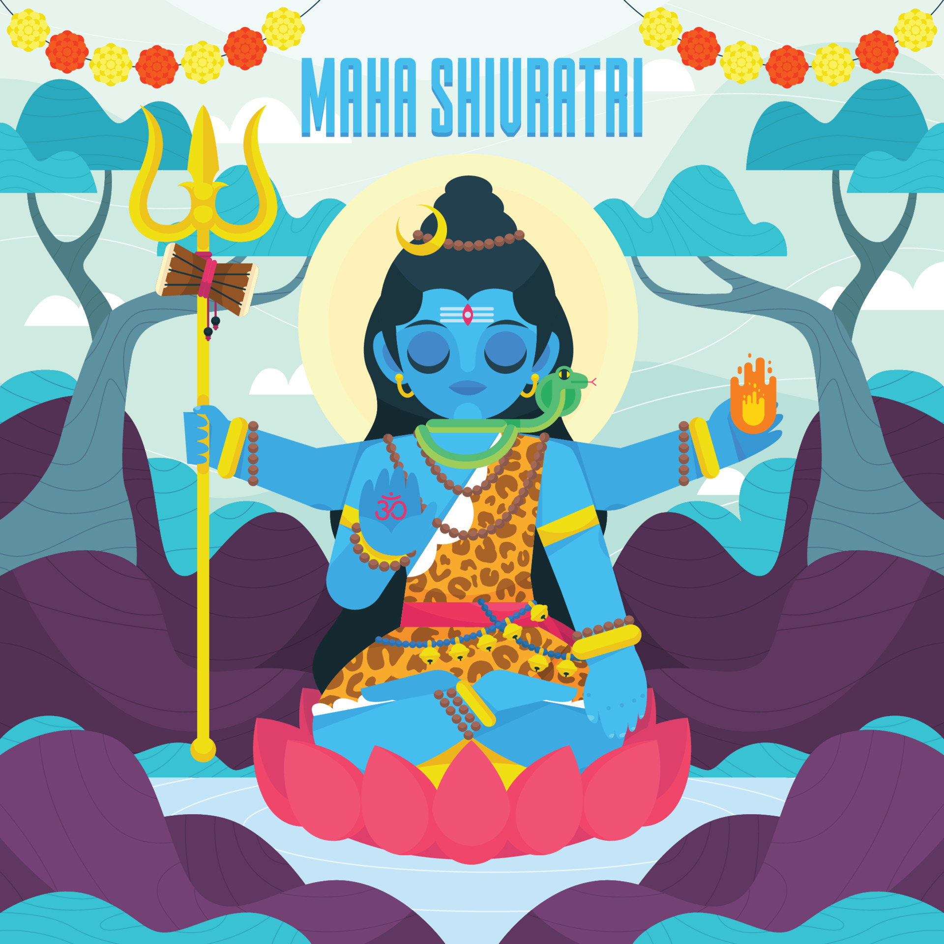 The Great Of Lord Shiva 4599531 Vector Art at Vecteezy