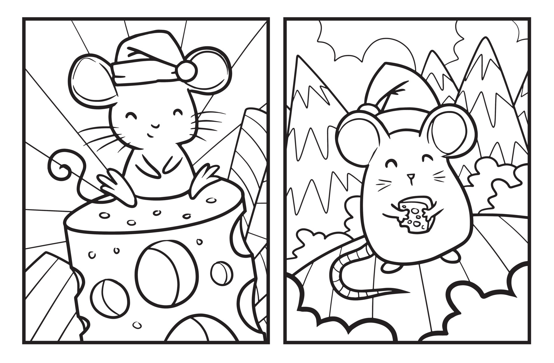 cute-kawaii-christmas-coloring-pages