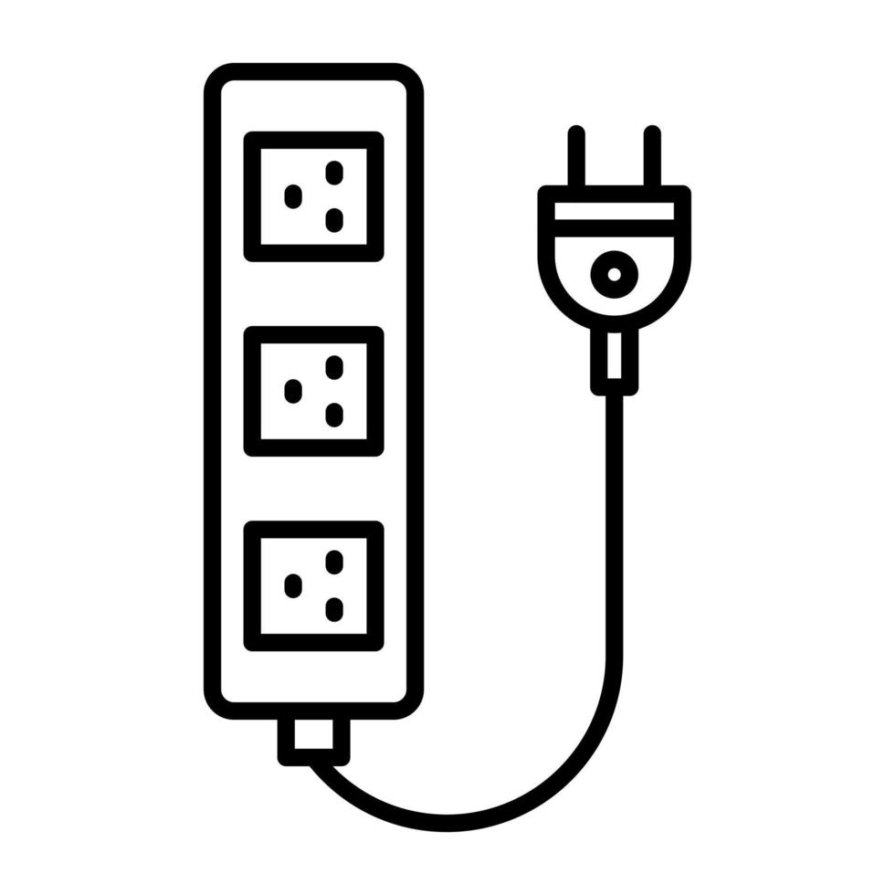 Extension Line Icon vector