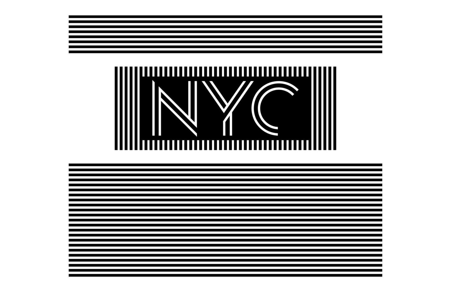 NYC gráfico de fondo despojado ... vector