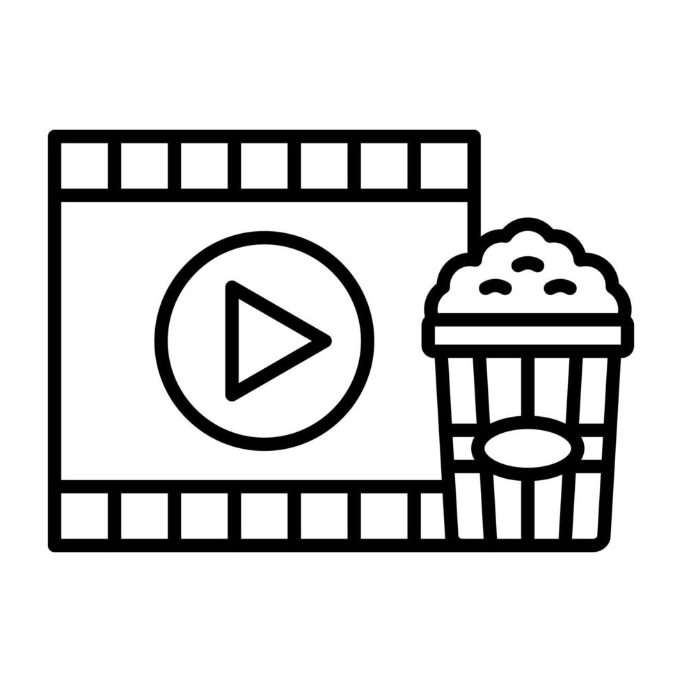 Movie Line Icon vector