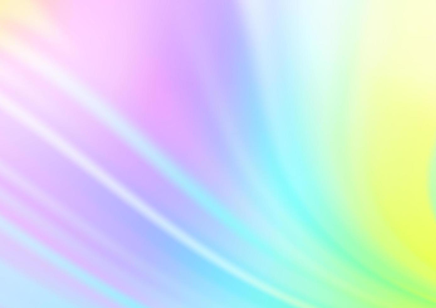 Light Multicolor, Rainbow vector blurred bright background.