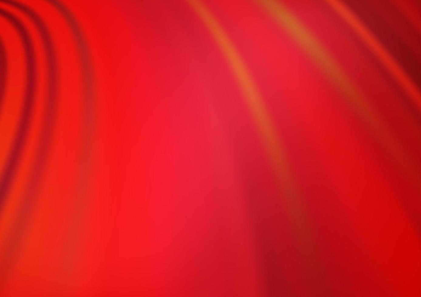 Light Red vector pattern with lines, ovals.