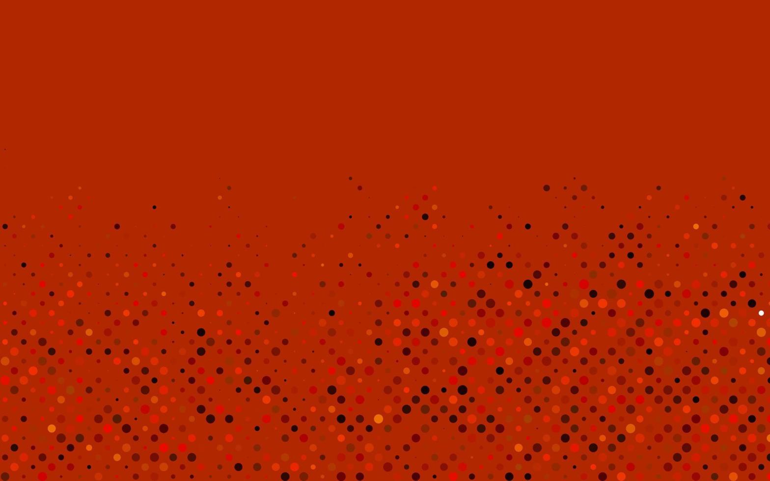 Light Orange vector cover with spots.