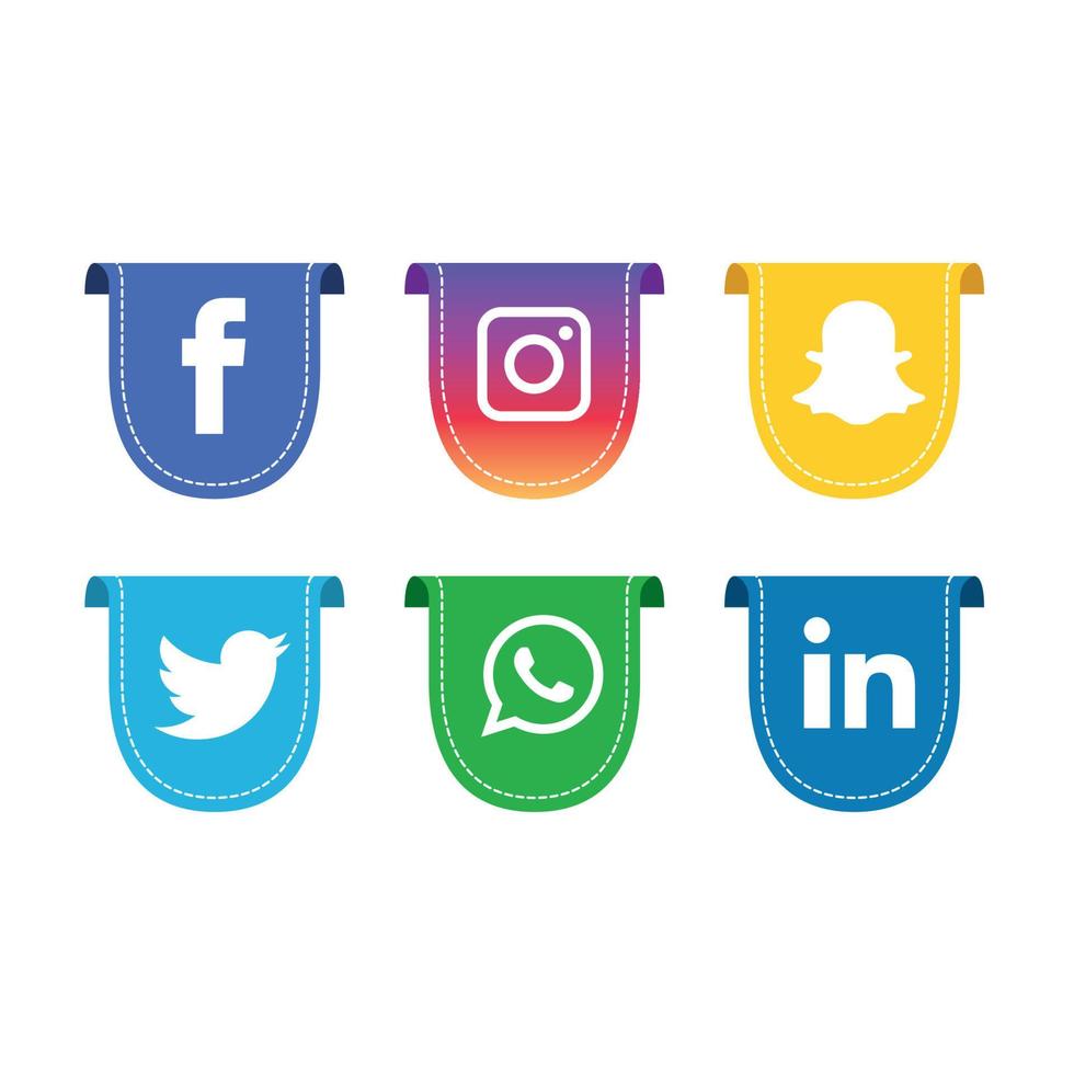 Social Media flat icons technology, network. background  group smiley face sale. Share, Like, Vector illustration Twitter, YouTube, WhatsApp, Snapchat, Facebook, instagram, tiktok, tok