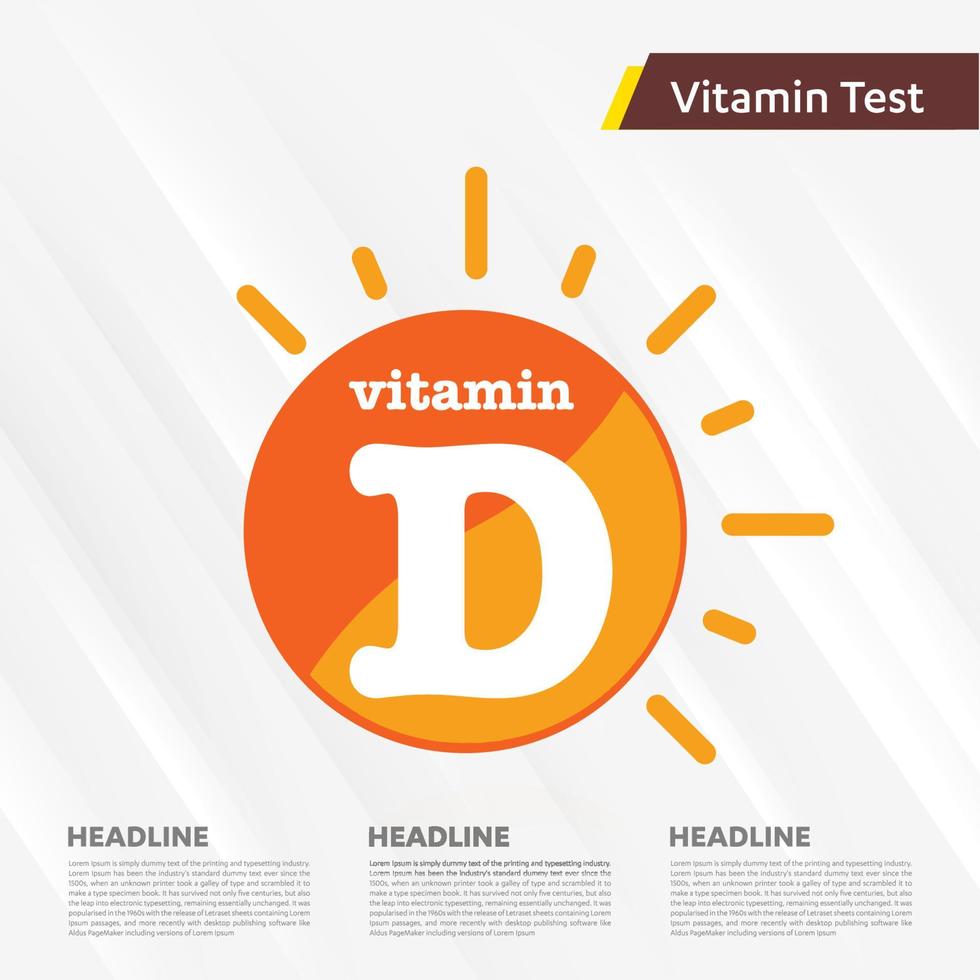Vitamin D icon Drop collection set, cholecalciferol. golden drop Vitamin complex drop. Medical for heath Vector illustration