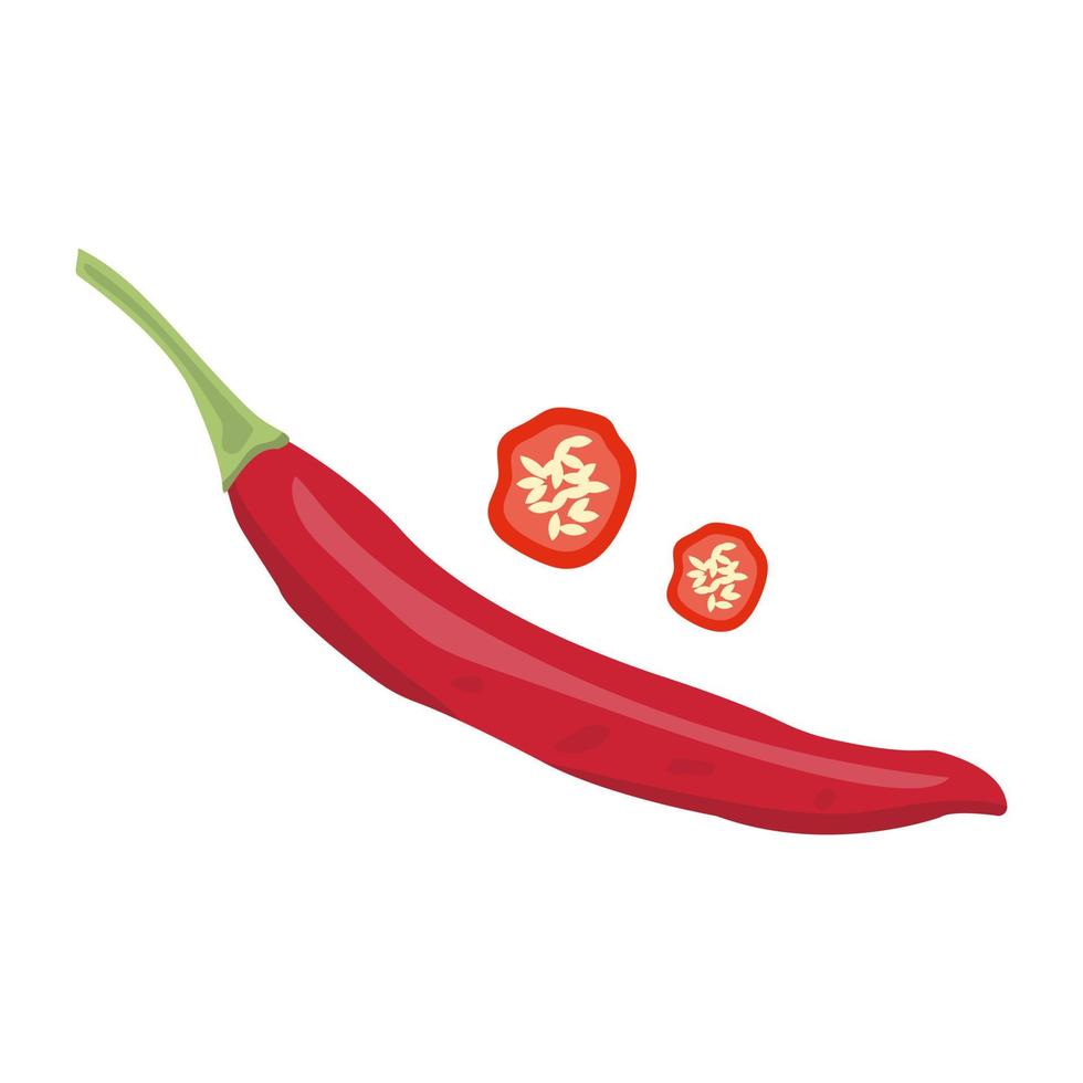 conceptos de pimiento más picante vector