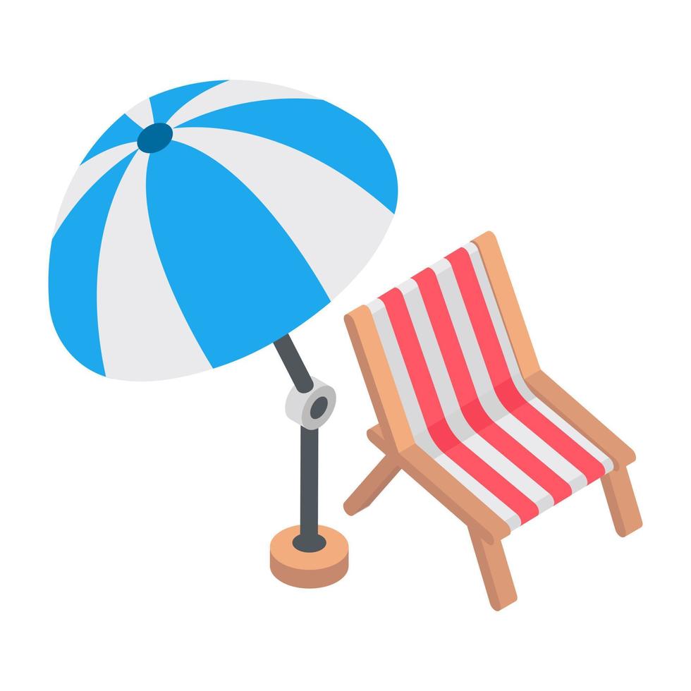 Trendy Beach Concepts vector