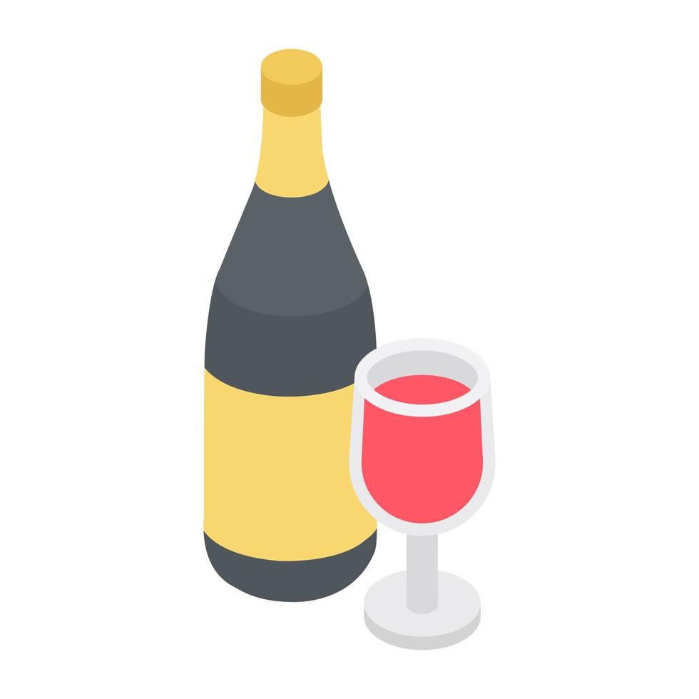 conceptos de vino de moda vector