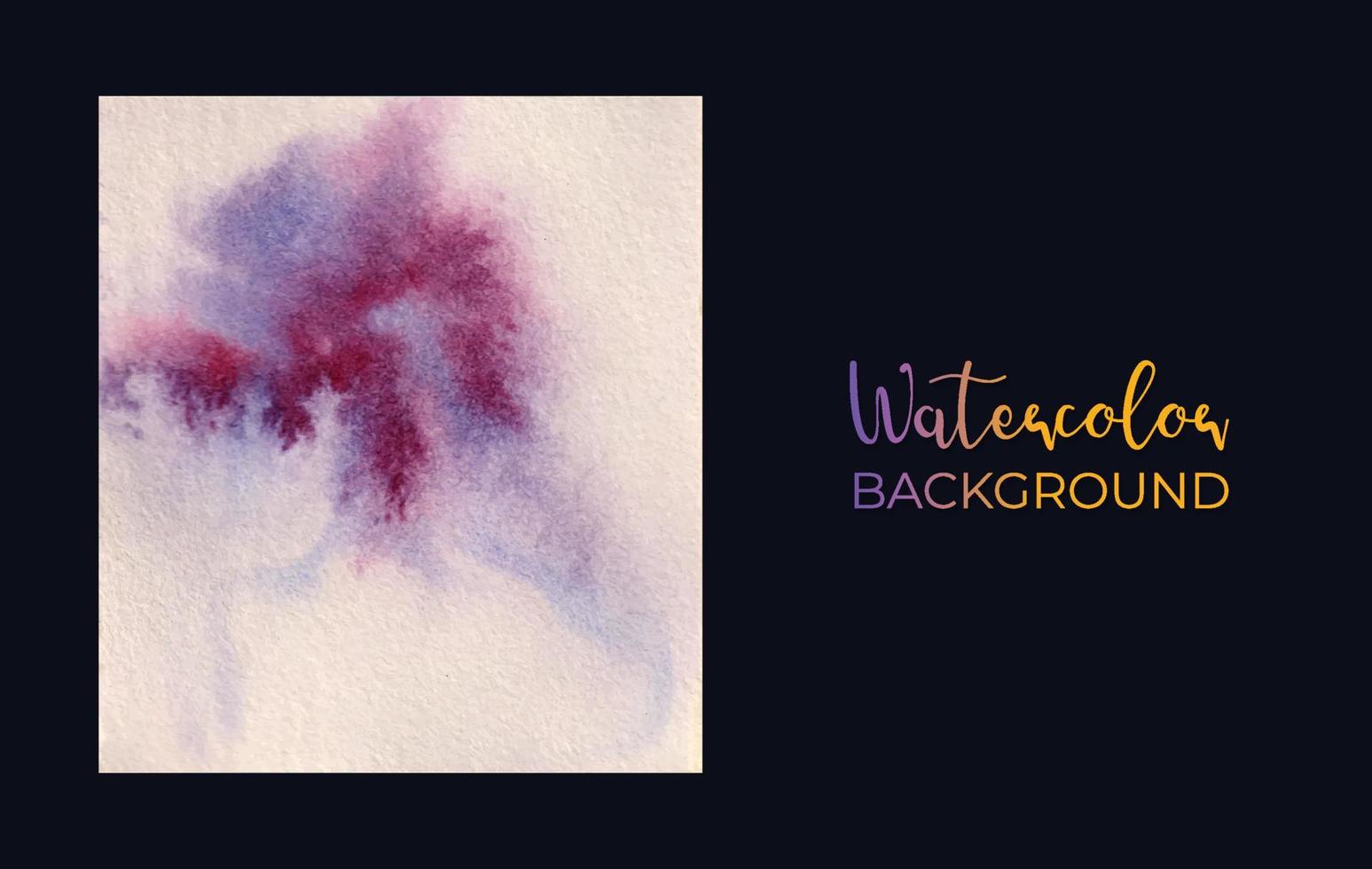 abstract watercolor paint background, vector illustration