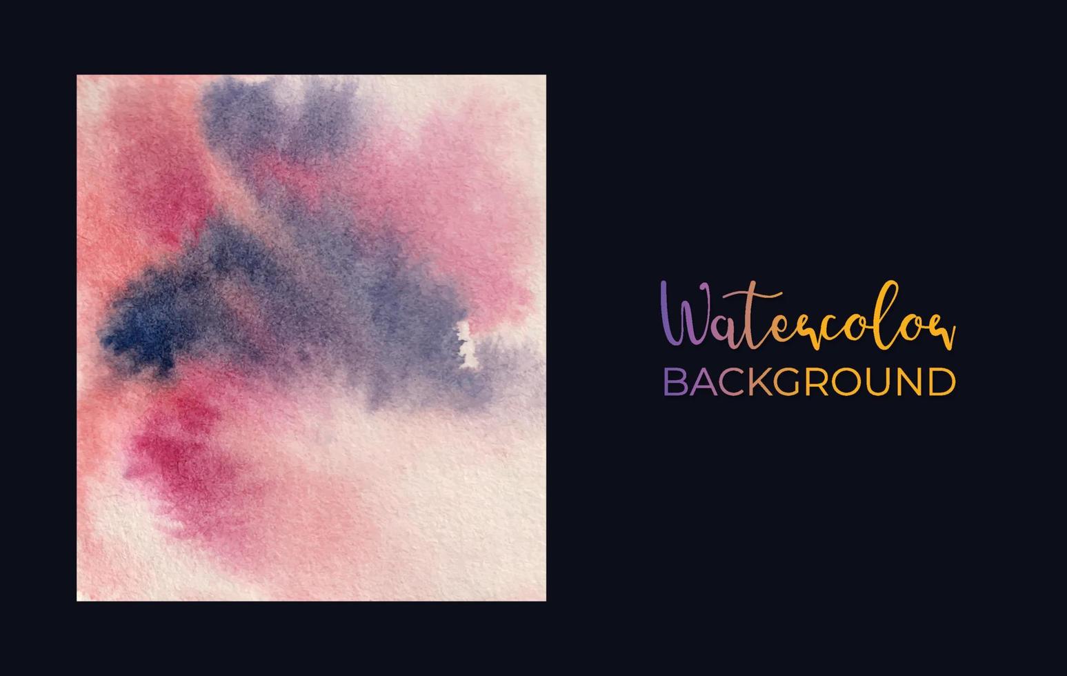 abstract watercolor paint background, vector illustration