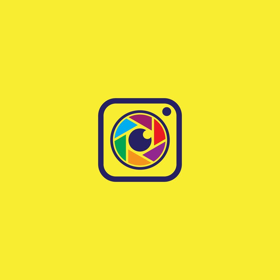 Camera photography design vector