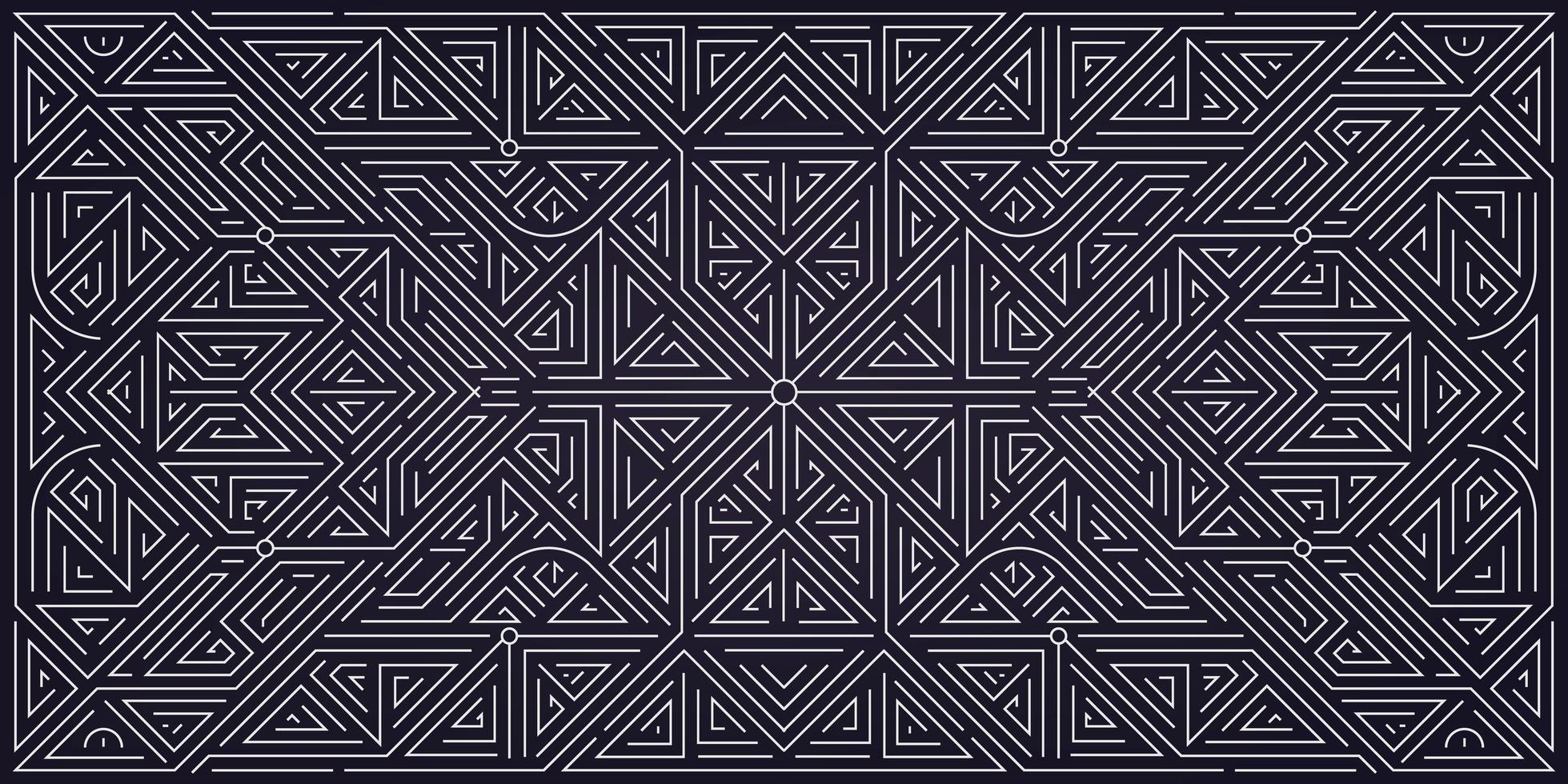 Vector abstract silver background. Art deco wedding, party pattern, geometric ornament, linear style. Horizontal orientation.