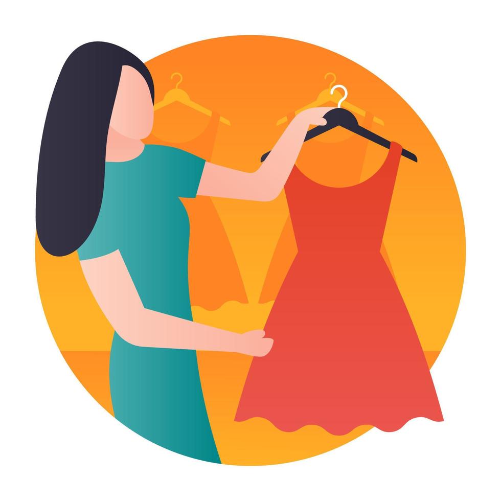 Trendy Boutique Concepts vector