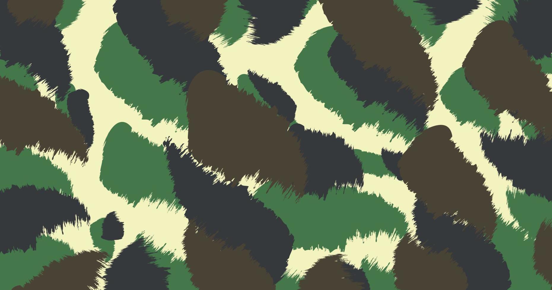 bosque de la jungla abstracta bosque verde patrón de camuflaje militar amplio fondo adecuado para ropa estampada vector