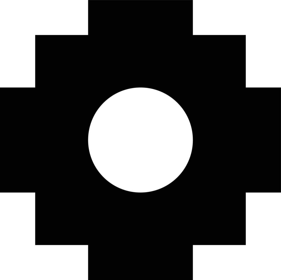 Chakana inka symbol on white background vector