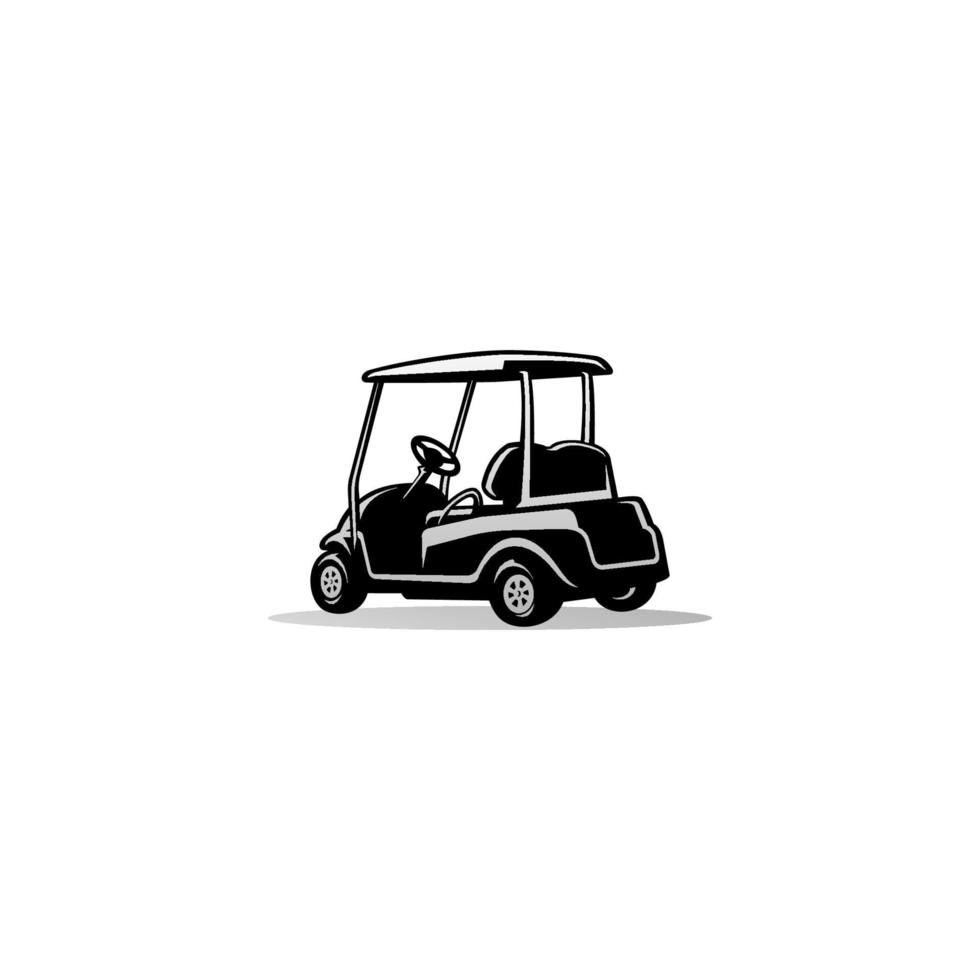 vector de carrito de golf