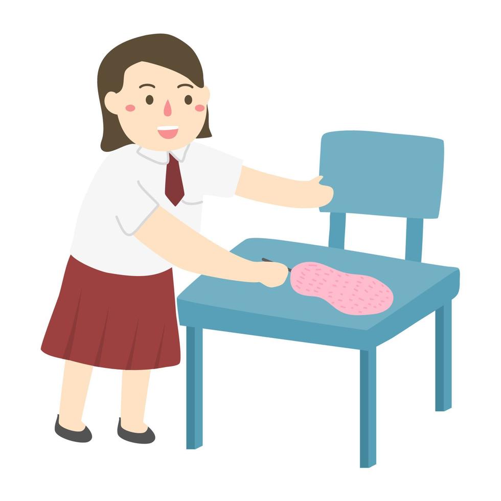 primary school student cleaning table 4607964 Vector Art at Vecteezy primary school student cleaning table 4607964 Vector Art at Vecteezy