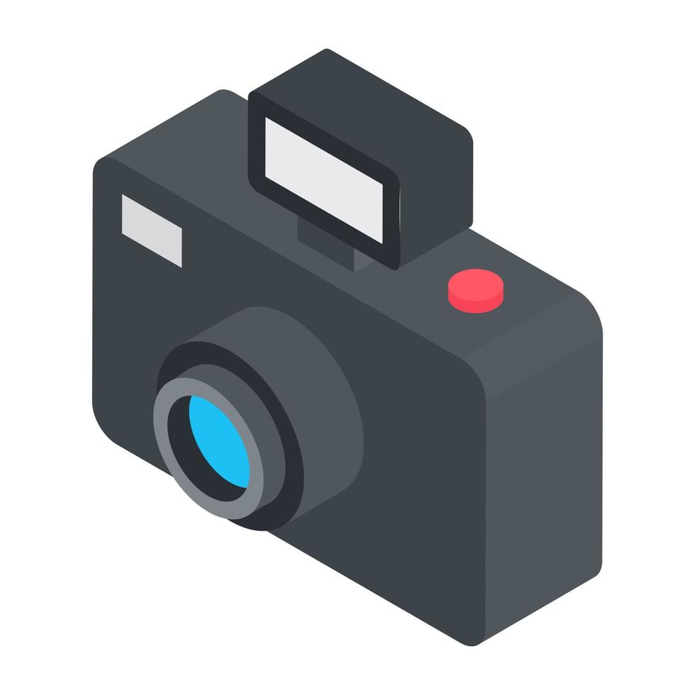 Trendy Camera Concepts vector