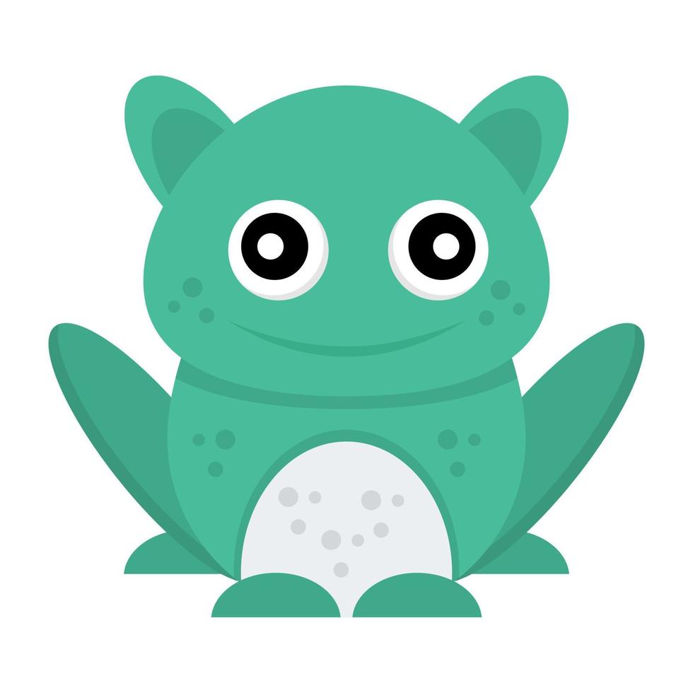 Trendy Frog Concepts vector