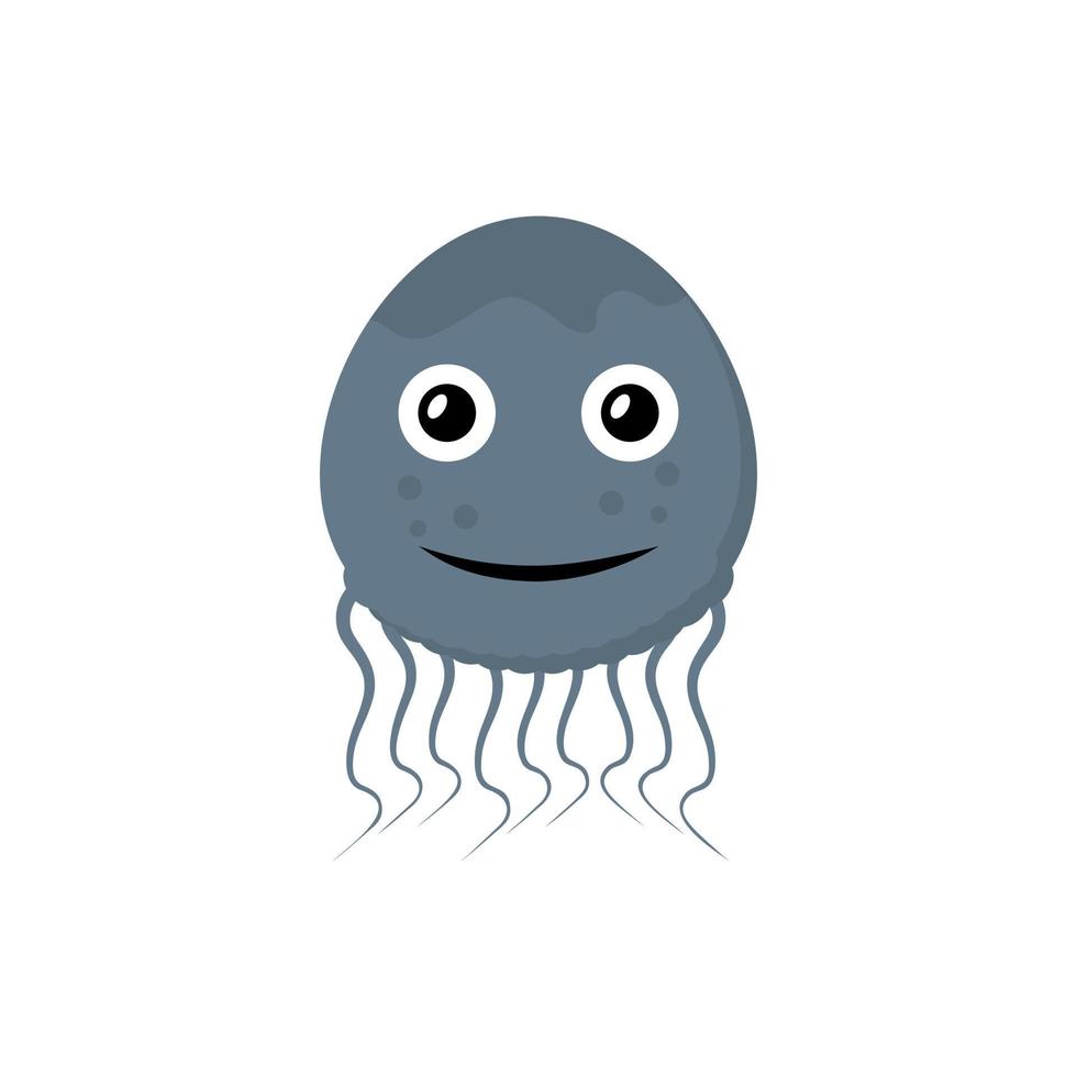 Trendy Jellyfish Concepts vector