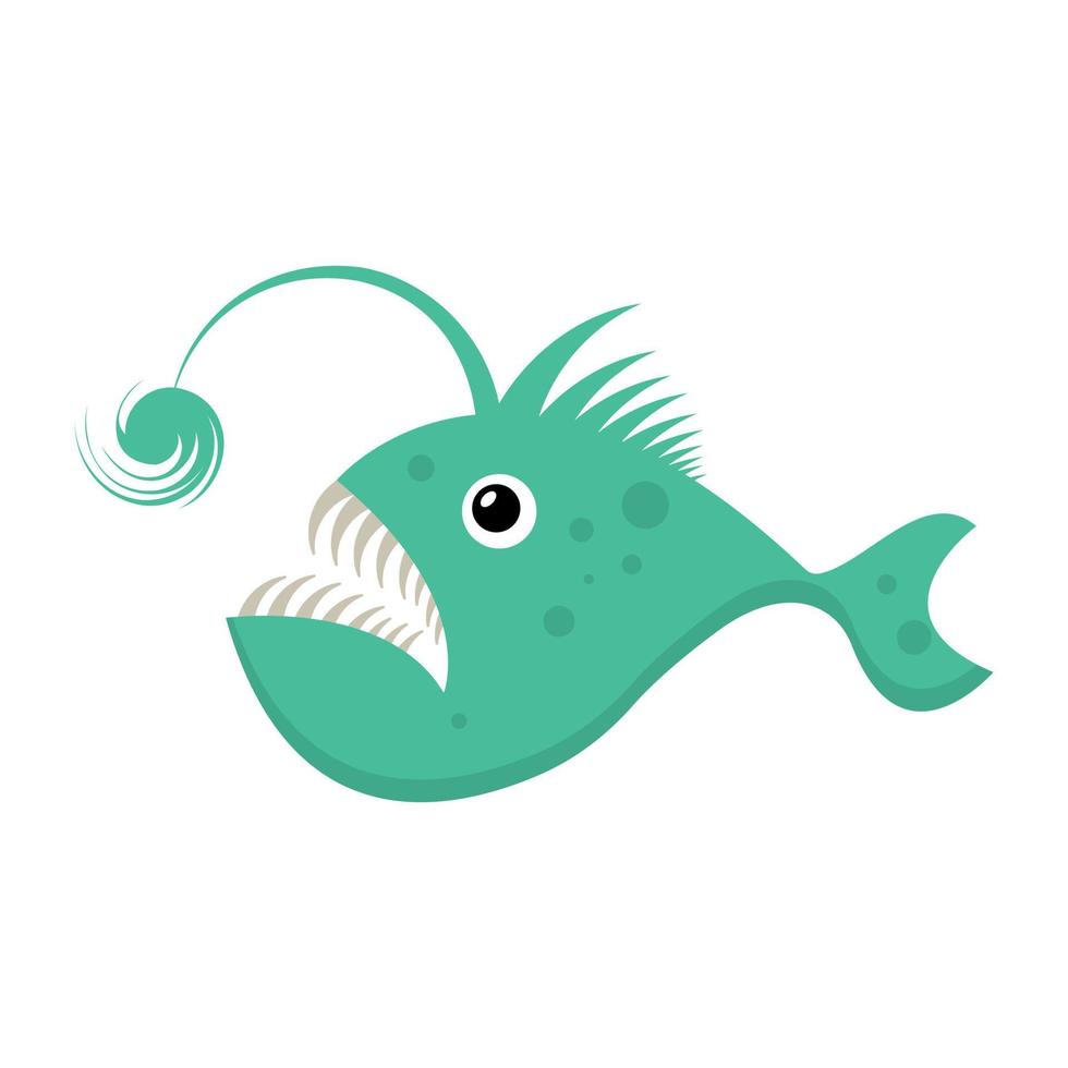 Trendy Tiger Fish vector