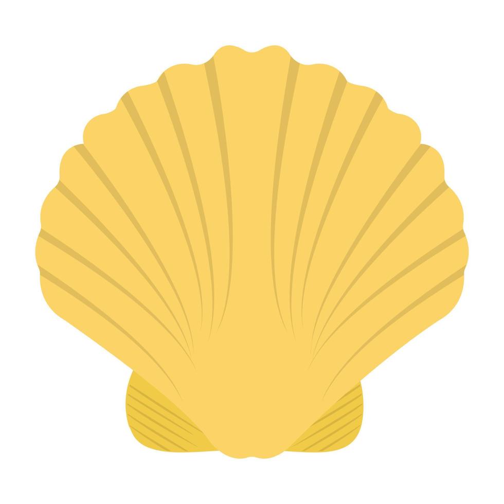 Trendy Seashell Concepts vector