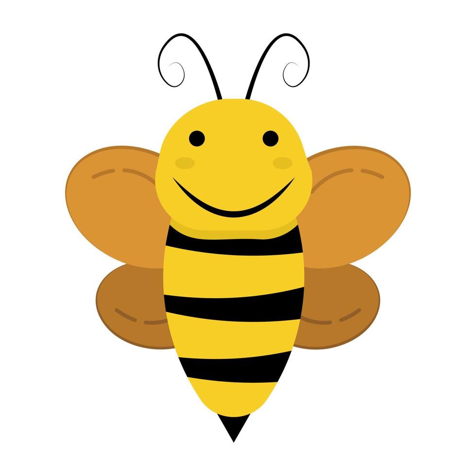 Trendy Bee Concepts vector